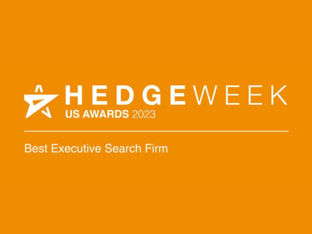 Green Key Named Best Executive Search Firm in Hedgeweek Awards
